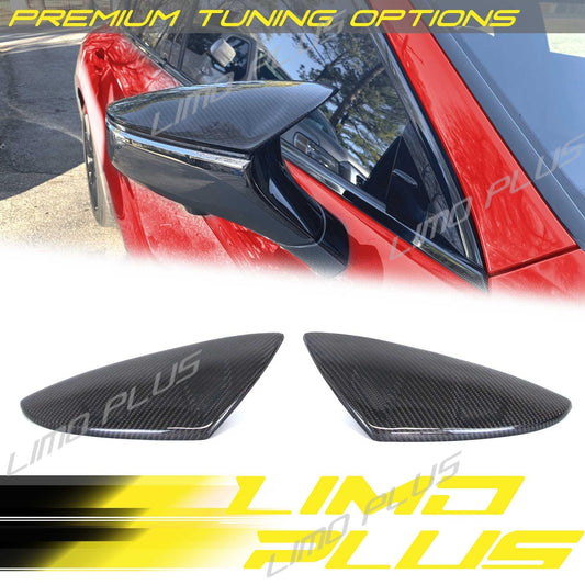 Carbon Fiber Mirror Cover Caps Replacement for for Lexus IS 2021-2022 mc147 v