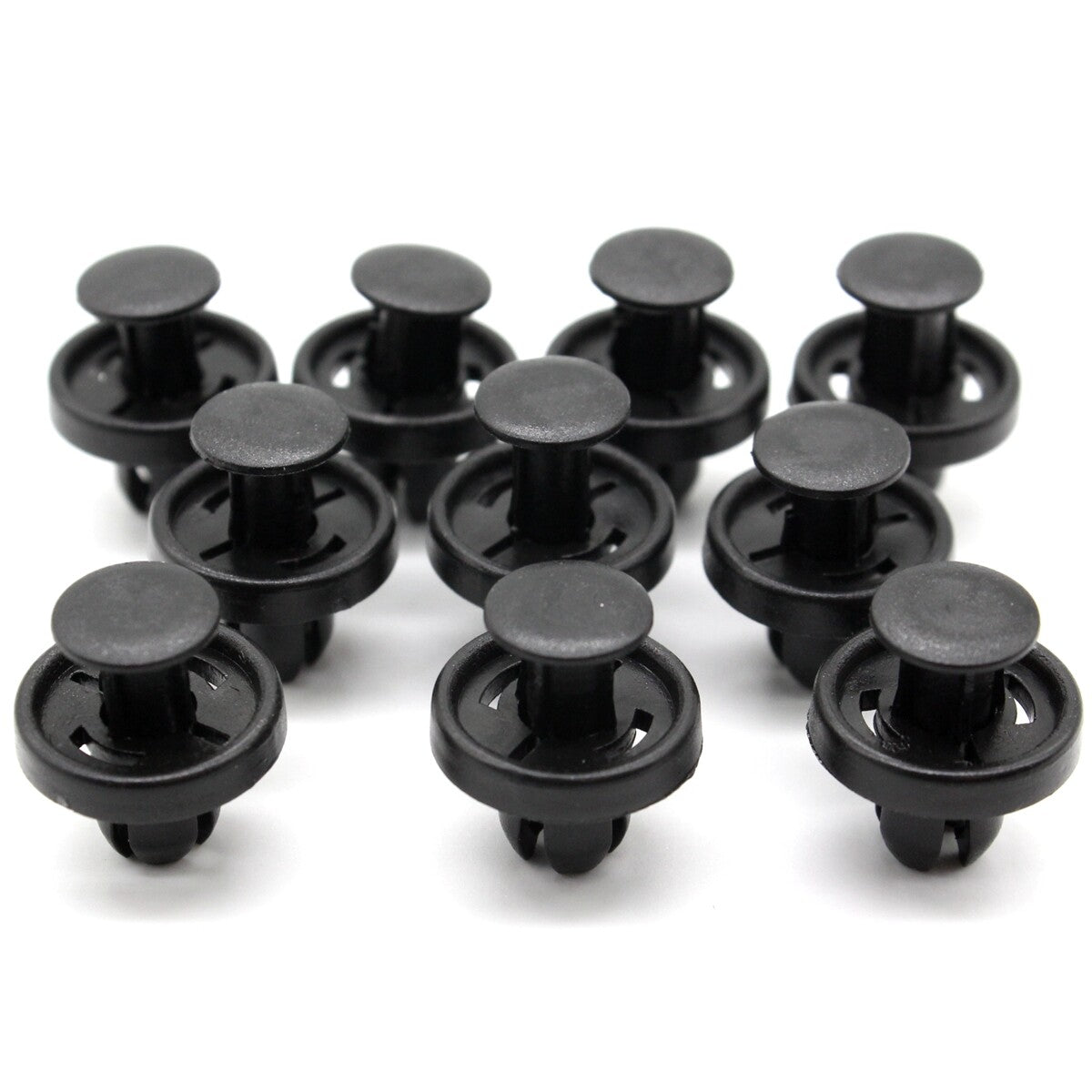 10 Clips Fender Liner, Engine Cover Push-Type Retainers for Subaru 909140065