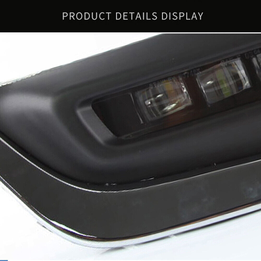DRL LED Daytime Running Light Bumper Fog Lamps Fit for Honda CR-V CRV 2017-2019 Q