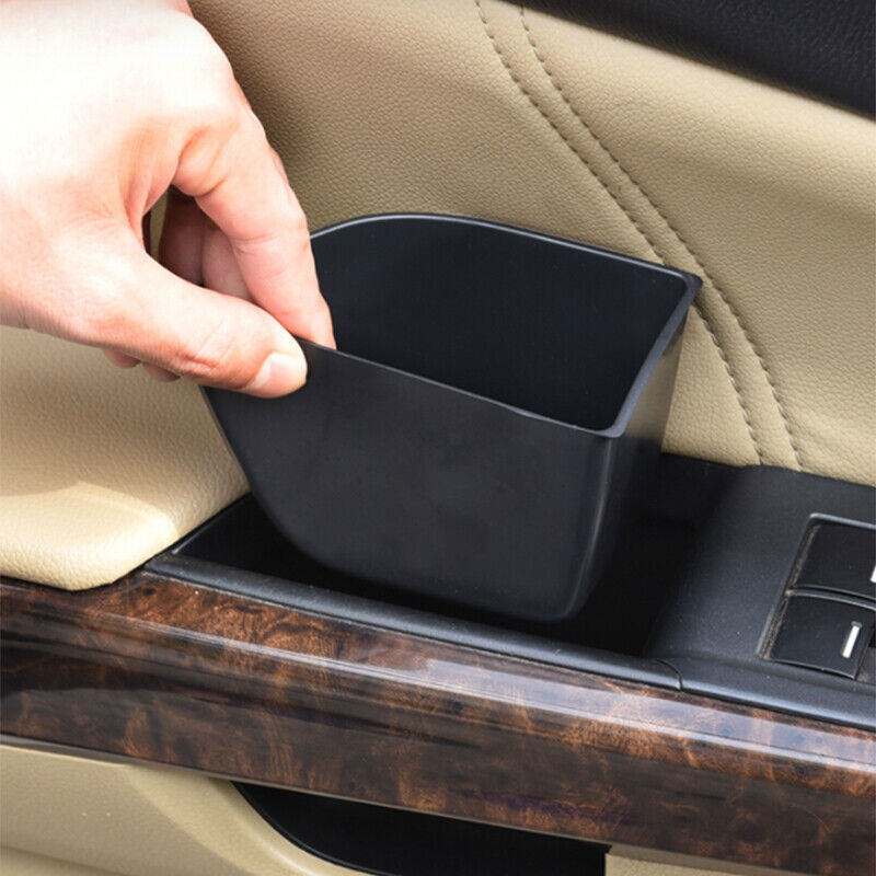 2X for Honda Accord 8th 2008-2012 Black Car Door Storage Box Moulding Cover Trim