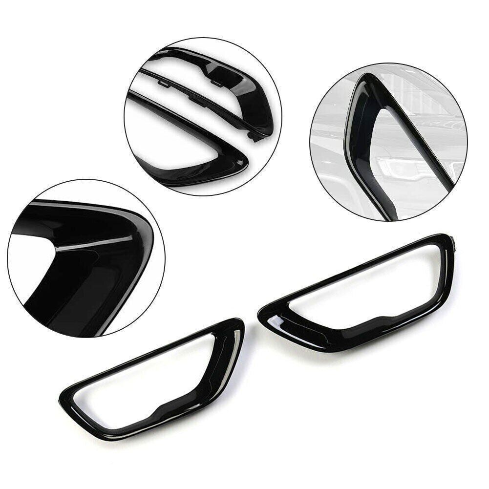 Front Fog Light Lamp Cover for Jeep Grand Cherokee 2017 2018 2019 2020 2021 n