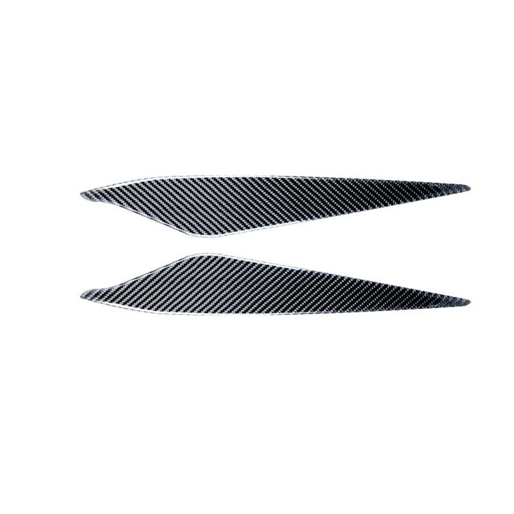 2Pcs Carbon Fiber Front Door Panel Down Sticker Cover for KIA Sedona 2015-2016 v