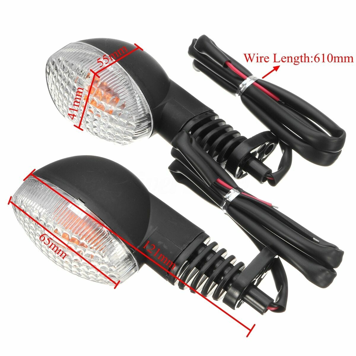 For Street Twin 900 16-24 Front/Rear Indicator Turn Signal Lights Blinker Lamps Q