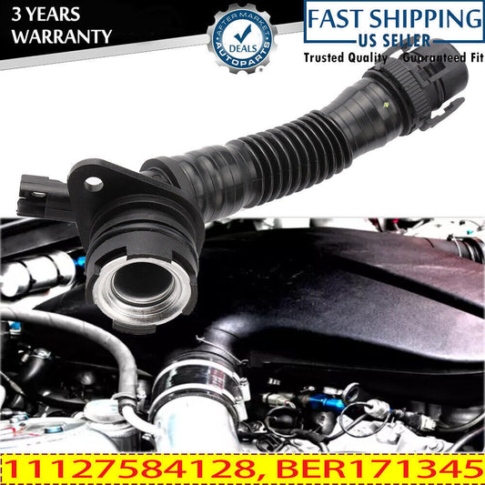 US Crankcase Vent Hose From Valve Cover 11127584128 for BMW E82 E88 F10 F12 New