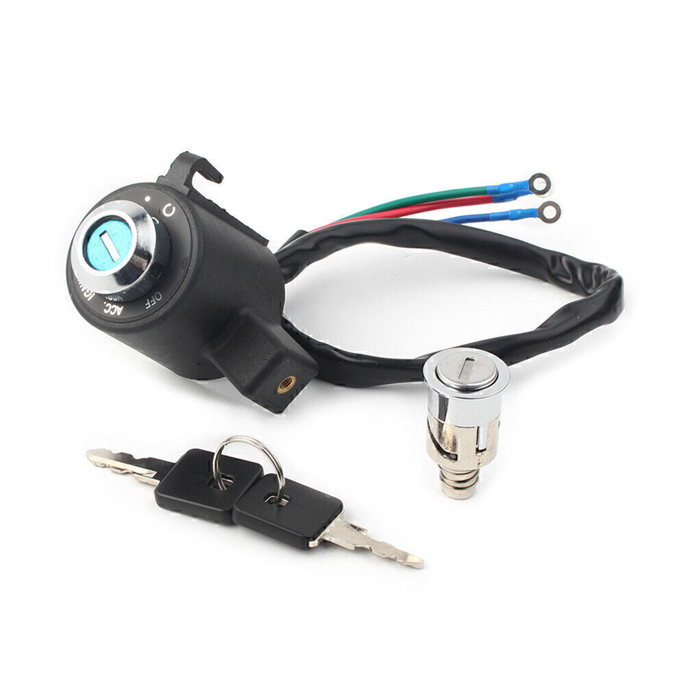 Ignition Key Switch Tail Box Lock Set for Harley Sportster XL 883 XL1200