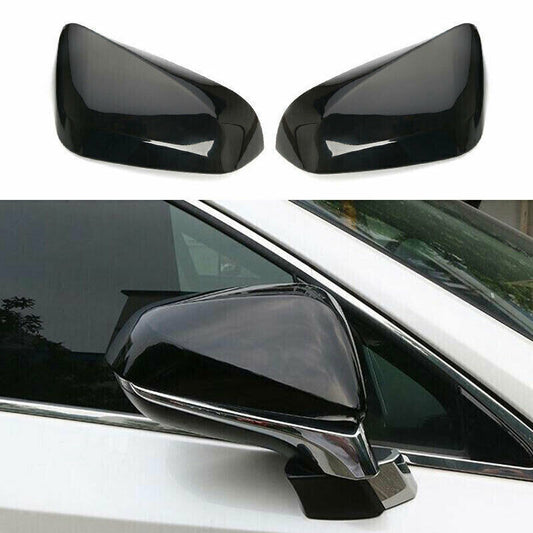 for Lexus NX250 350 22-24 ABS Gloss Black Side Rearview Mirror Cap Cover Trim 2X