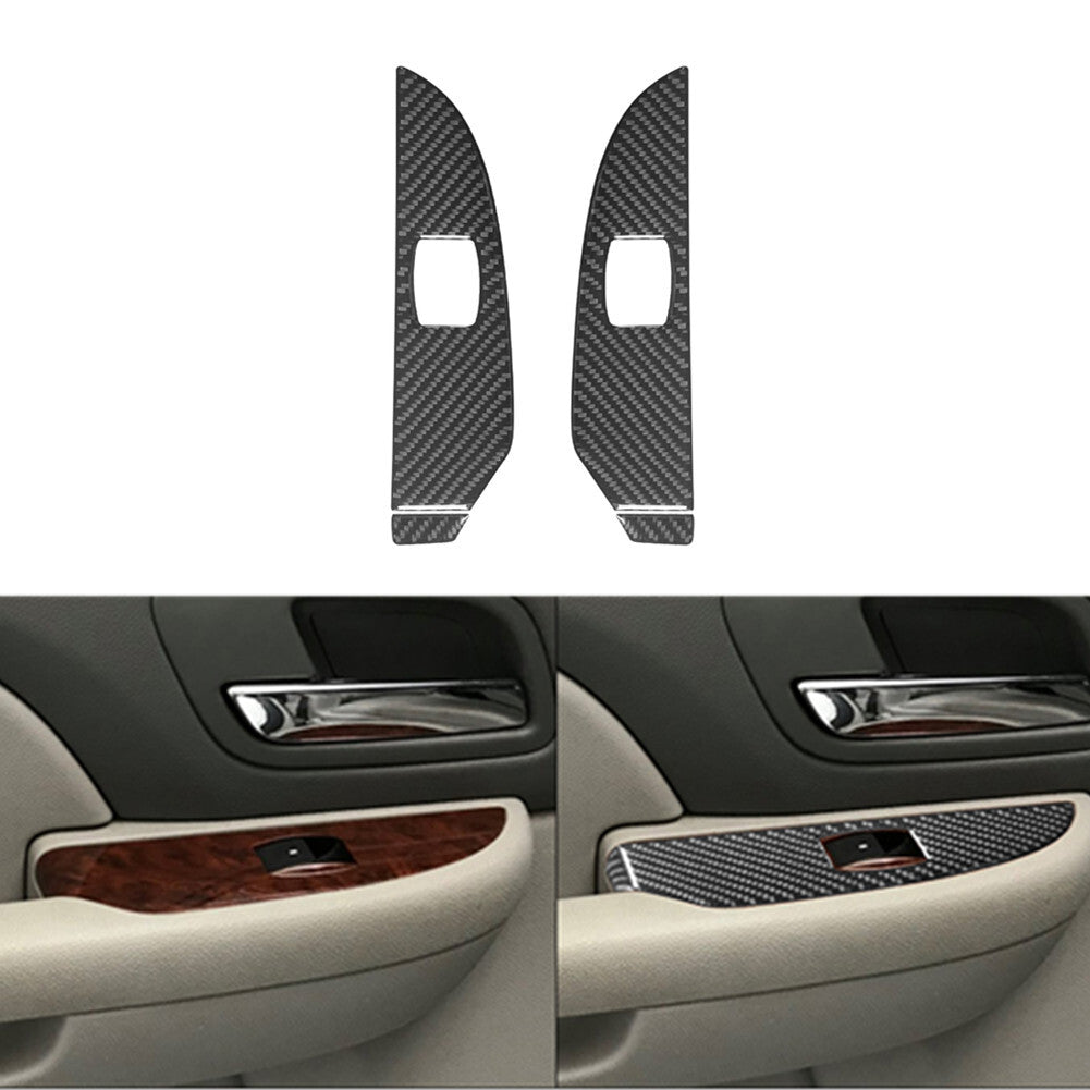 for Lexus IS250 300 350 2006-2012 Red Carbon Fiber Gear Shift Box Panel Trim v