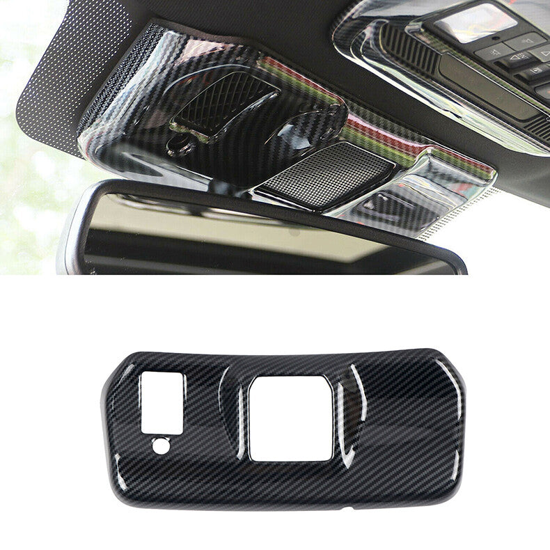 for Ford F-150 2021-2023 Carbon Fiber Inner rearview mirror bracket panel cover