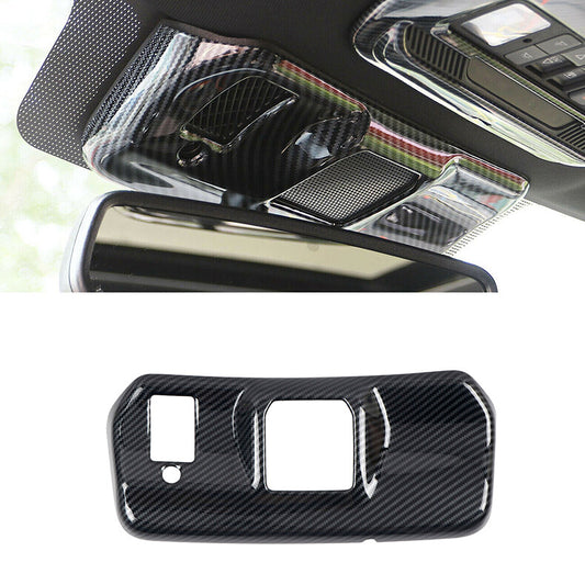 for Ford F-150 2021-2023 Carbon Fiber Inner rearview mirror bracket panel cover