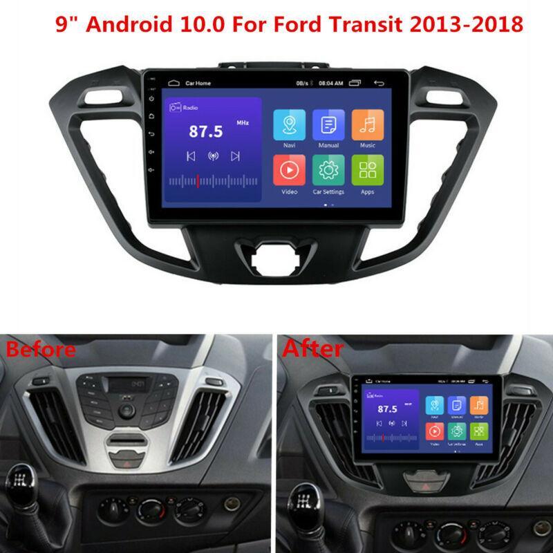 WiFi GPS navigation for Transit 2013 - 2018, Android 10.0 stereo radio player. n