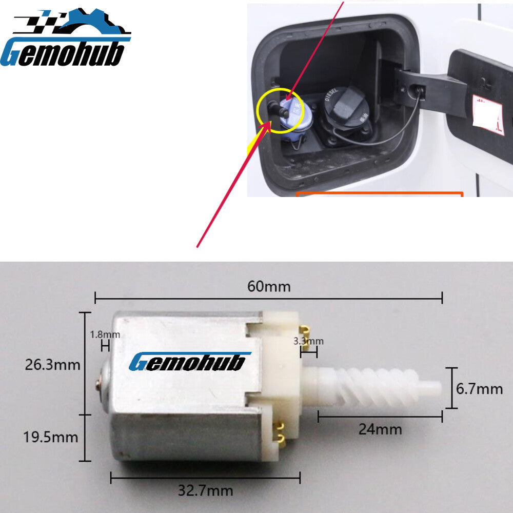 Fuel Filler Cap Actuator Motor for Infiniti 2014-2021 QX60 2011-2013 QX56