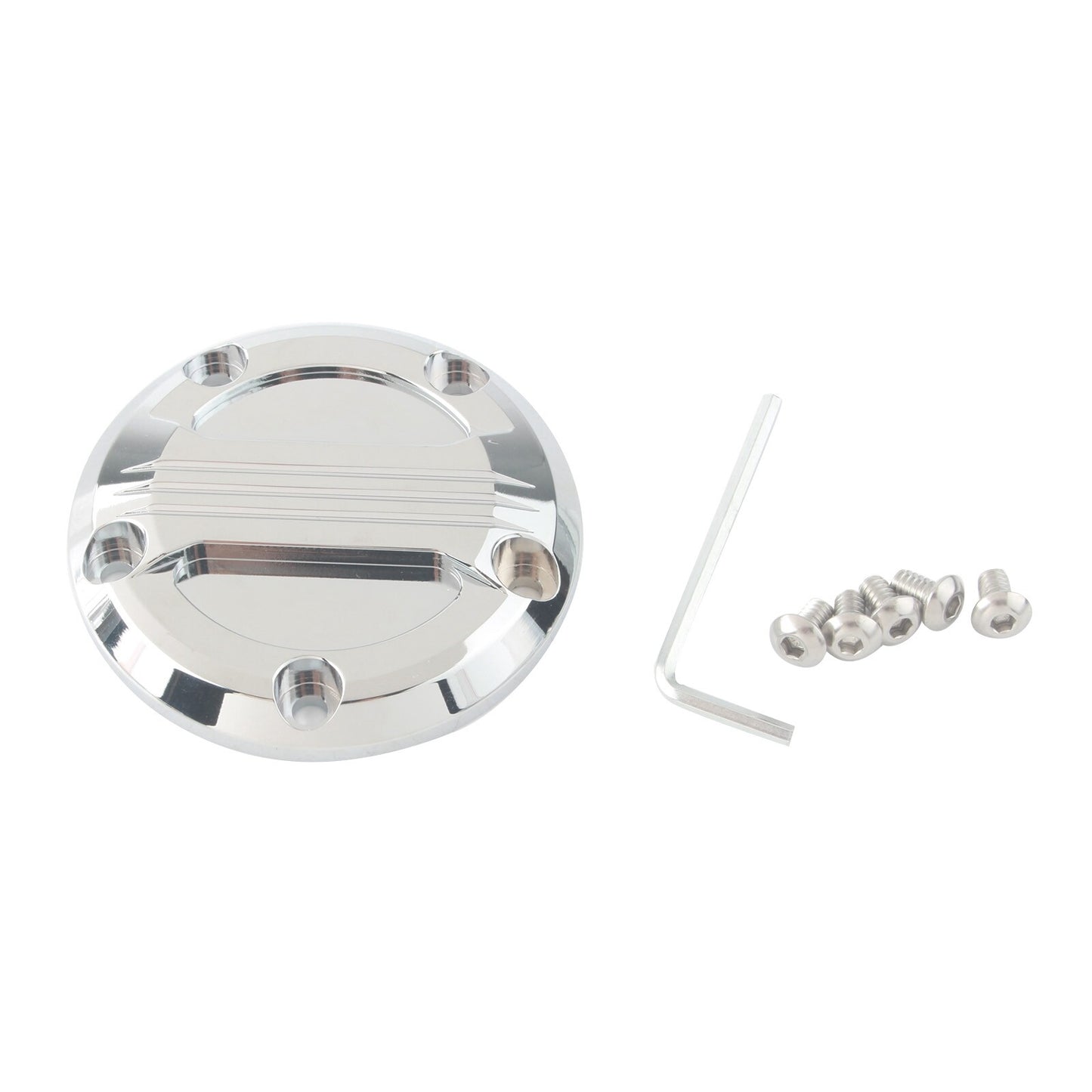 Chrome Timer Timing Cover for Harley Twin Cam 99-17 Dyna Electra Glide Road King Q