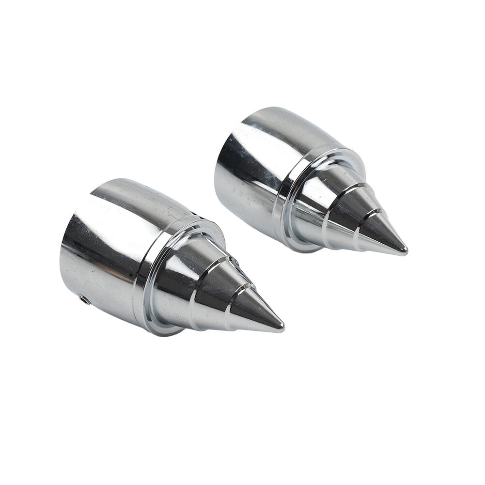 Front Axle Cap Nut Covers for Harley Touring 2000-2007 Dyna 2004-2007 Q