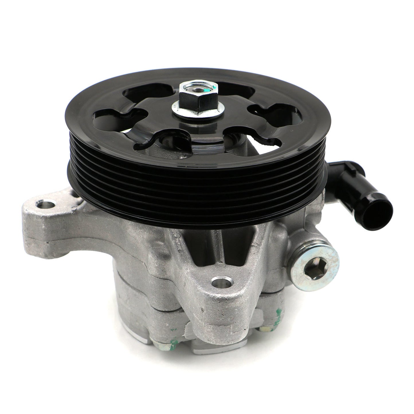 Power Steering Pump 56110RAAA01 w/ Pulley Fits 03-05 for Honda Accord L4 2.4L Q
