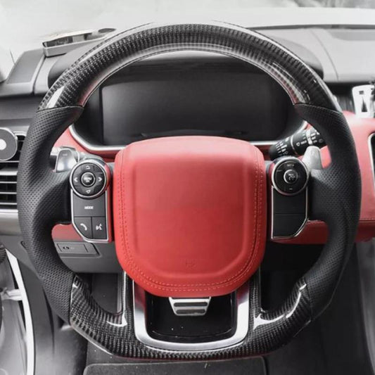 for Land Rover for Range Rover Sport SVR Carbon Fiber Steering Wheel with Heated