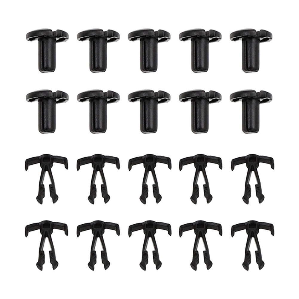 10X For Motorcycle 90683-GAZ-003 Plastic Screw Fastener Clip Pushed Rivets