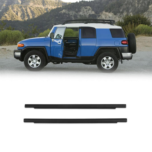 2Pcs For 07-14 for Toyota FJ Cruiser 68163-35041 68163-35040 Rear Door Weatherstrips