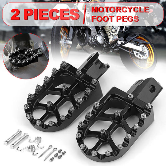 2x Motorcycle Footpegs Foot Pegs Rests For CRF50 XR70 CRF110 SSR SDG KAYO Xmotor
