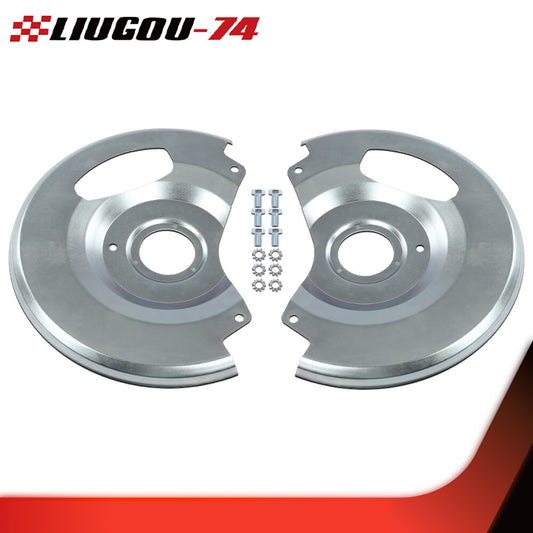 The new disc brake dust cover backplate is suitable for Chevrolet C10, for GMC,and C15 trucks ranging from 71 to 87. Q