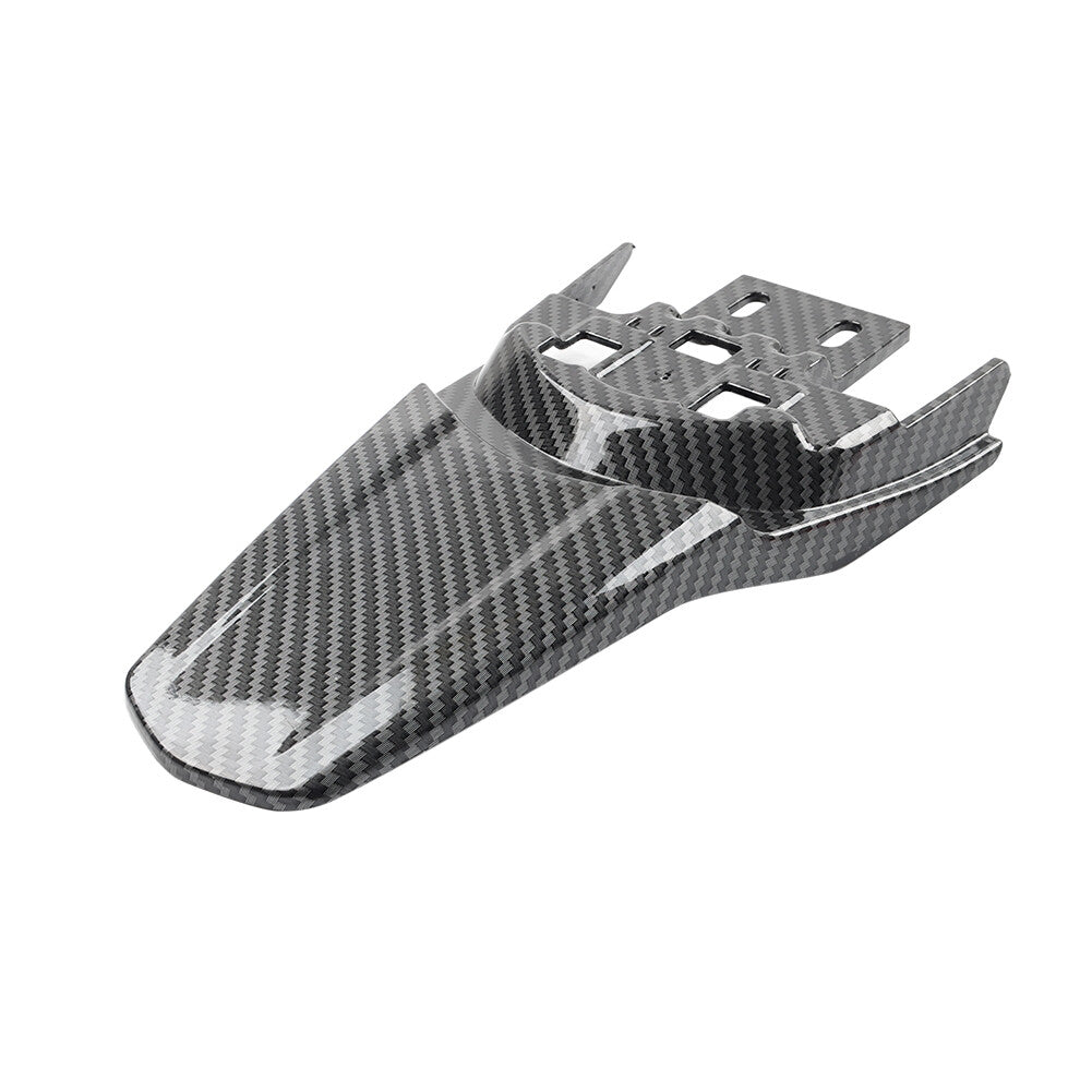 Rear Mudguard Protector Carbon Fiber Black For Sur Ron Light Bee