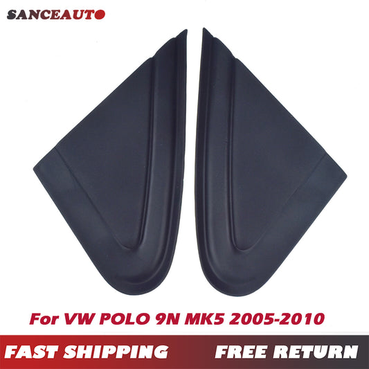 Front left and right door mirror triangular covers are suitable for Polo MK5 9N 05-10 6Q0853273A- n