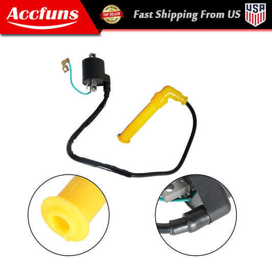 Ignition coil and spark plug cap for Honda 04/05 Rincon 650 TRX 650FGA 4x4 GPScape n