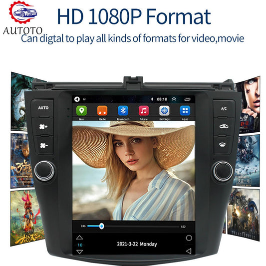 9.7 Car Stereo Radio Suitable for Honda Accord 2003-07 2G 32G Carplay Camera