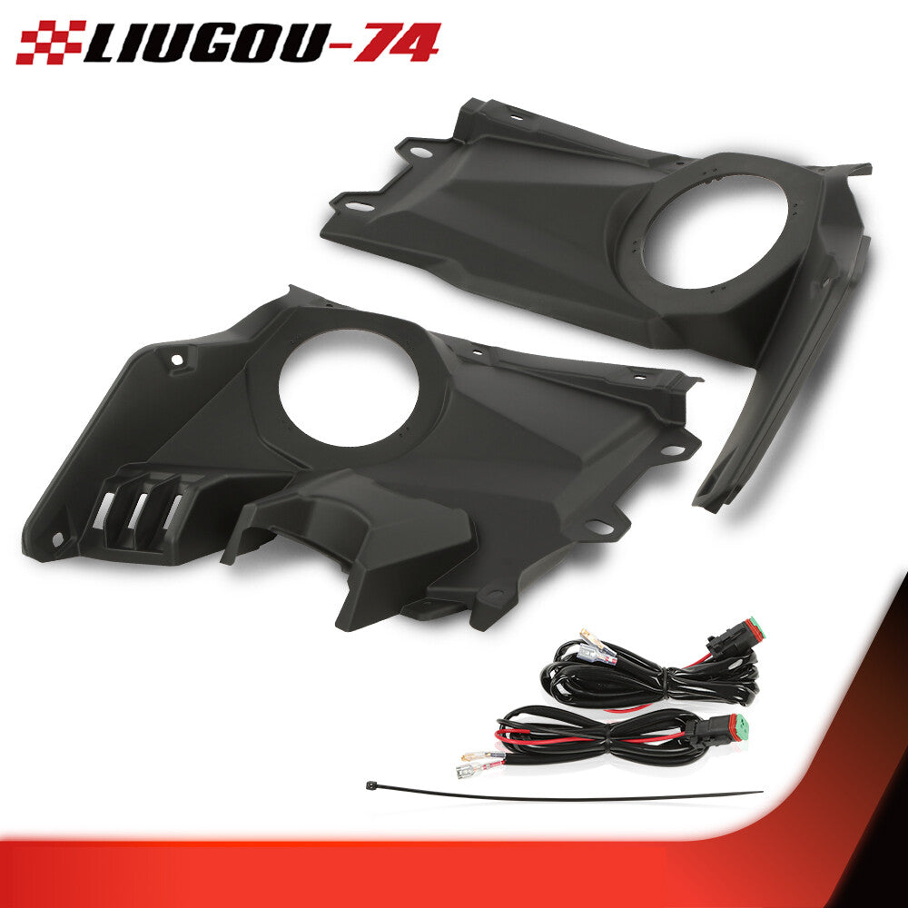 Suitable for 17-23 Can Am Maverick X3 Dash speaker stereo panel installation Pod audio kit- v