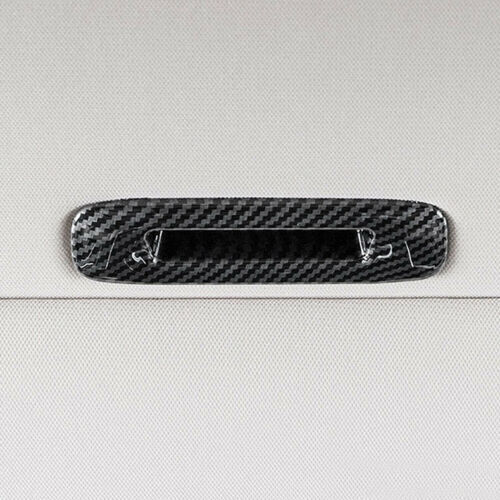2X for Mazda 3 Axela 2019-2023 Carbon Fiber Side Rearview Door Mirror Cover Trim v