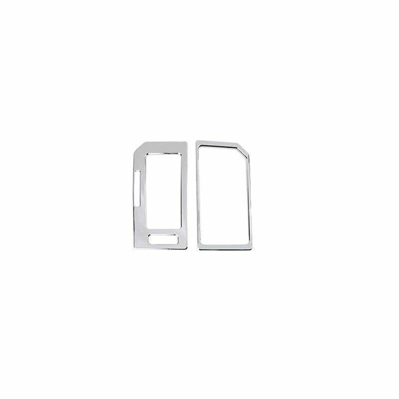 for Ford F150 F-150 2015-2020 Chrome Silver Gear Shift Cup Holder Panel Trim
