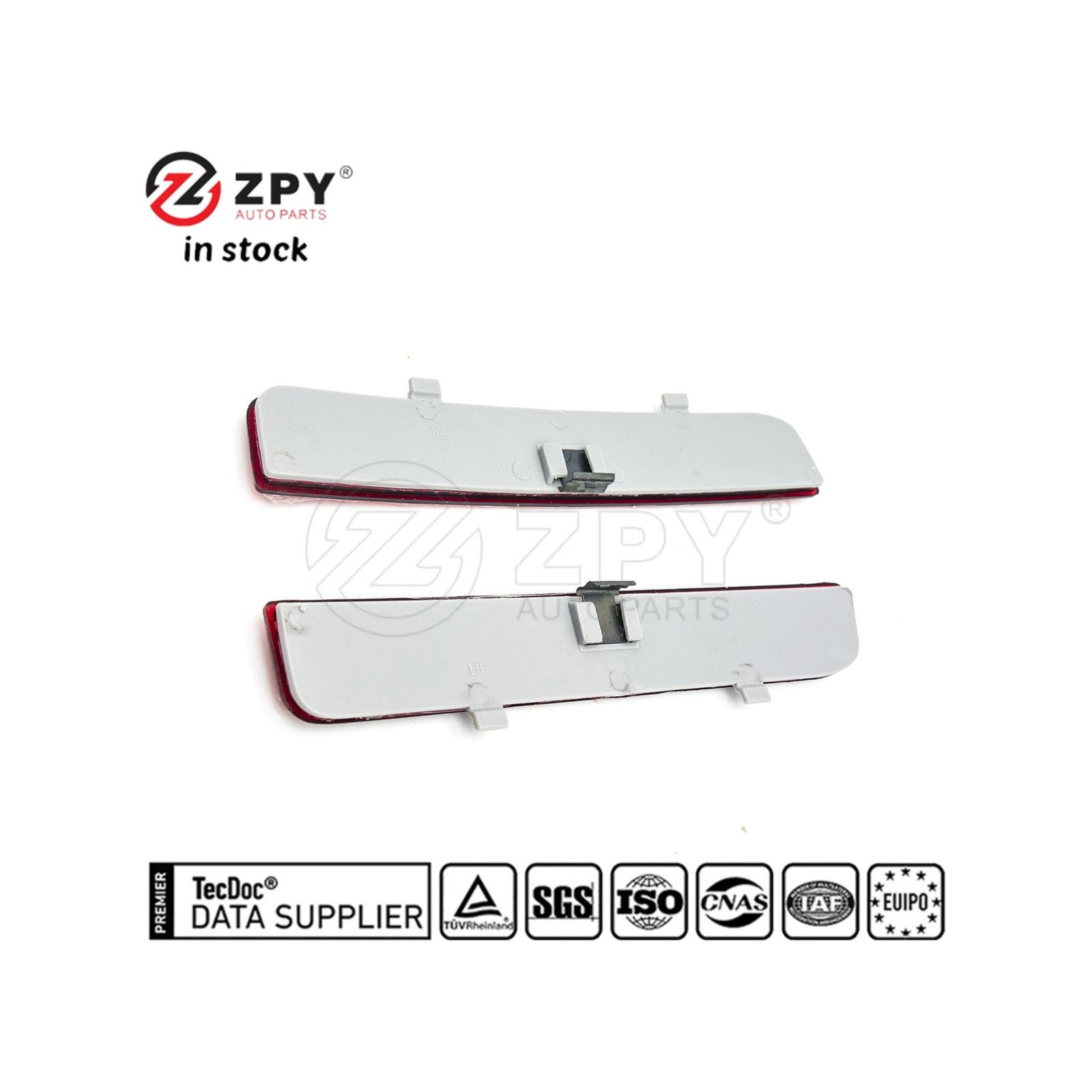 New 2 pieces rear bumper tail light reflectors for Land Rover for Range Rover