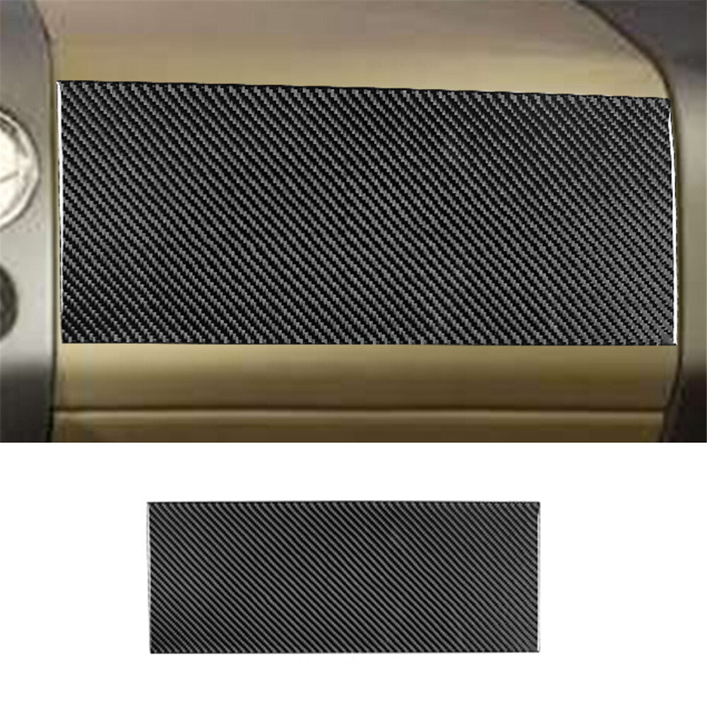 3x Center Console CD Panel Carbon Fiber Sticker Trim for Honda Odyssey 2005-2010 v