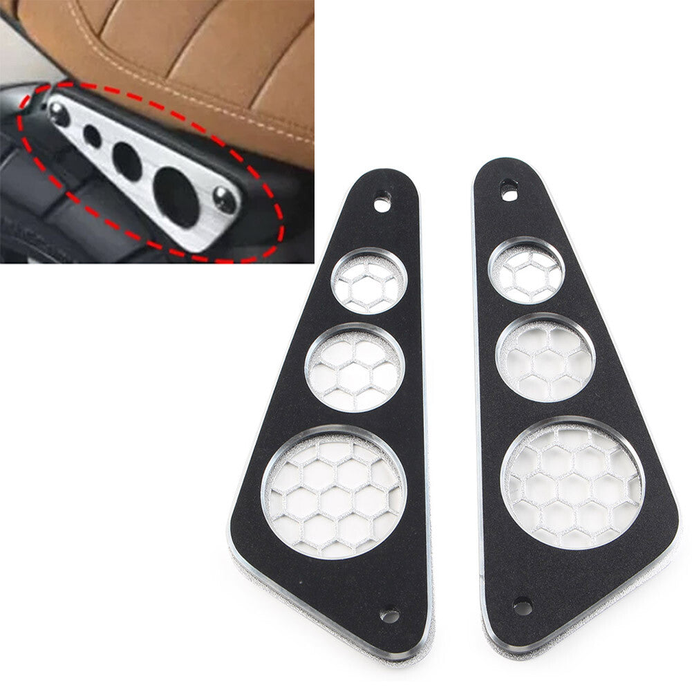 for YAMAHA XSR155 19-22 Rear Black Panel Guards Frame Cover Plate Protector Set