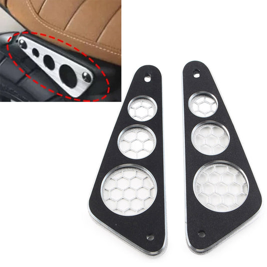 for YAMAHA XSR155 19-22 Rear Black Panel Guards Frame Cover Plate Protector Set