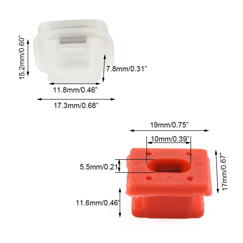 Moulding Clips Dash Trim 51458266814 Clip Fastener Plastic