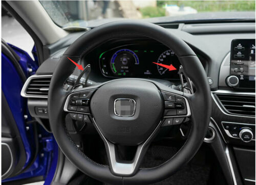 Steering Wheel Shift Paddle Shifter Black Alloy for Honda Accord 10th 2018-2021