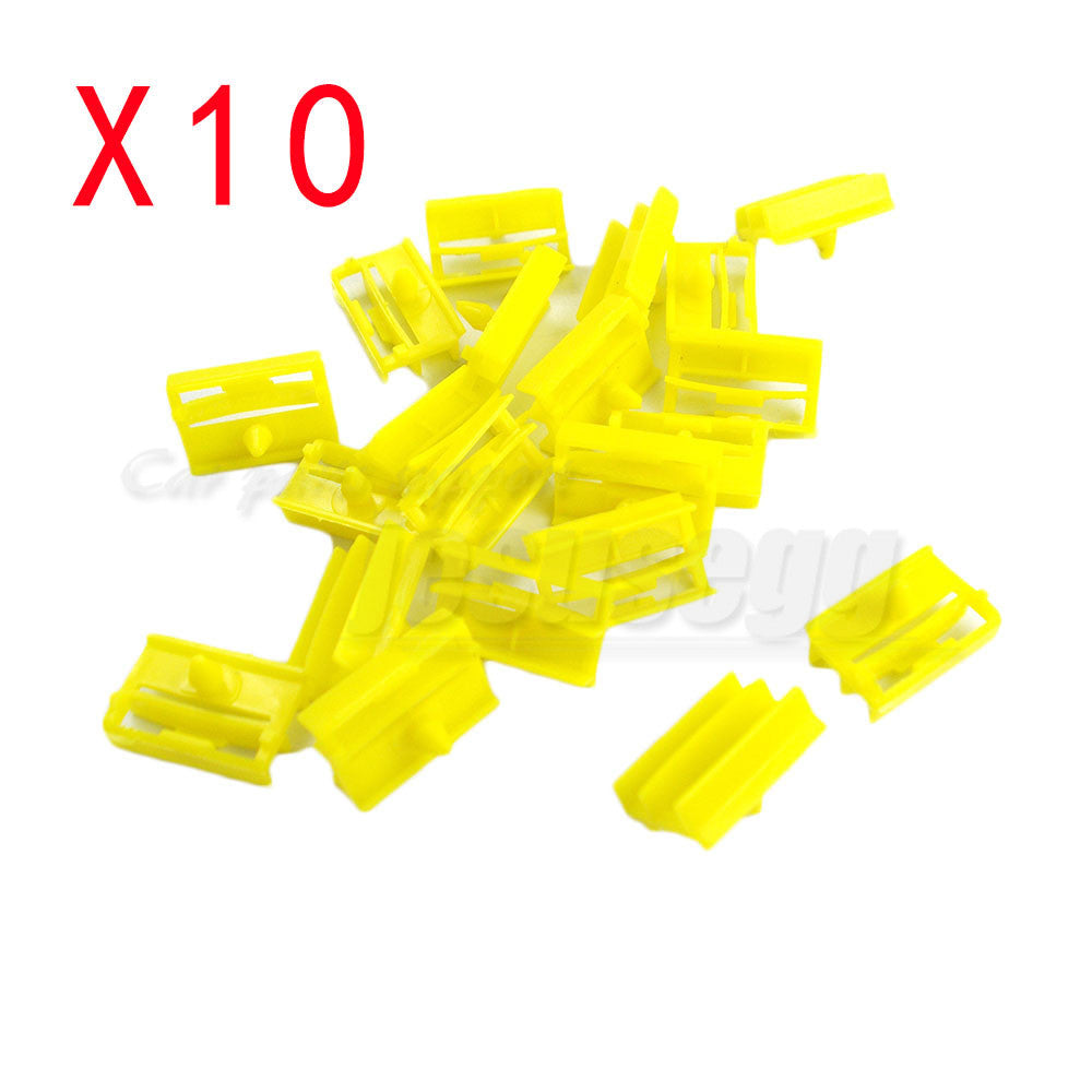 10pcs Sill Side Skirt Clips Trim Clips Fasteners for BMW E36 E46 51718184574