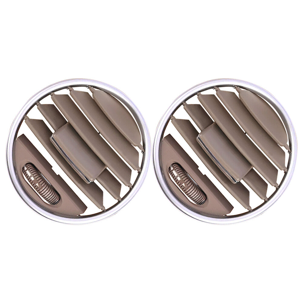 2X For GL Class X164 2006-2012 M Class 2005-2011 Dash A/C Air Vent Grill Brown Q