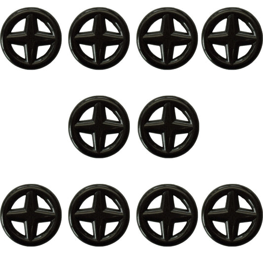 10pcs Hood Insulation Retainer Clips 65846-30F00 for Nissan Rogue Sport Sentra