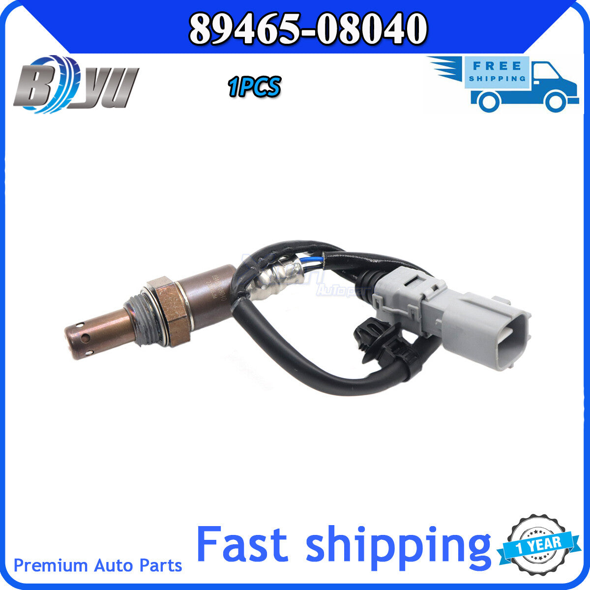 Downstream 89465-08040 oxygen sensor suitable for Sienna Highlander RX330 3.3L 2004-2006- v