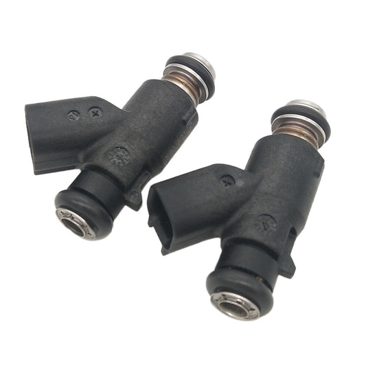 2X Fuel Injector 6 Holes 27709-06A Fit for Harley Davidson Motorcycle 25 Degree