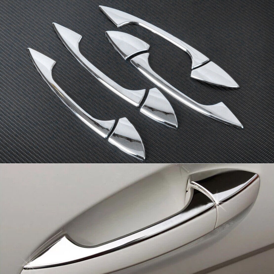 Door Handle Cover Trim for Benz A B C E ML GL GLK GLS GLA Class Car Exterior
