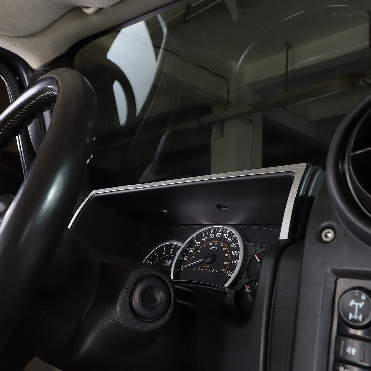 Pear wood ABS interior door decorative strip suitable for Tundra/Sequoia 2022-2023 - v