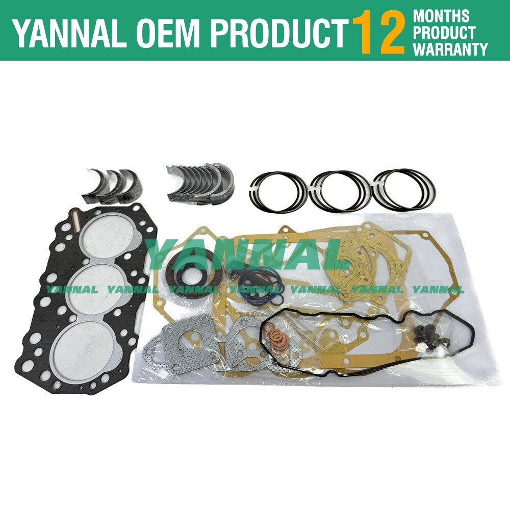 Piston ring gasket bearings for overhaul and rebuild kit of S3Q2T, S3Q, and S3Q2.