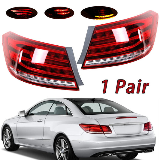 Two LED taillights for Mercedes-Benz W207, A207, C207, E-Klasse Coupe, Cabrio (2014-2017).