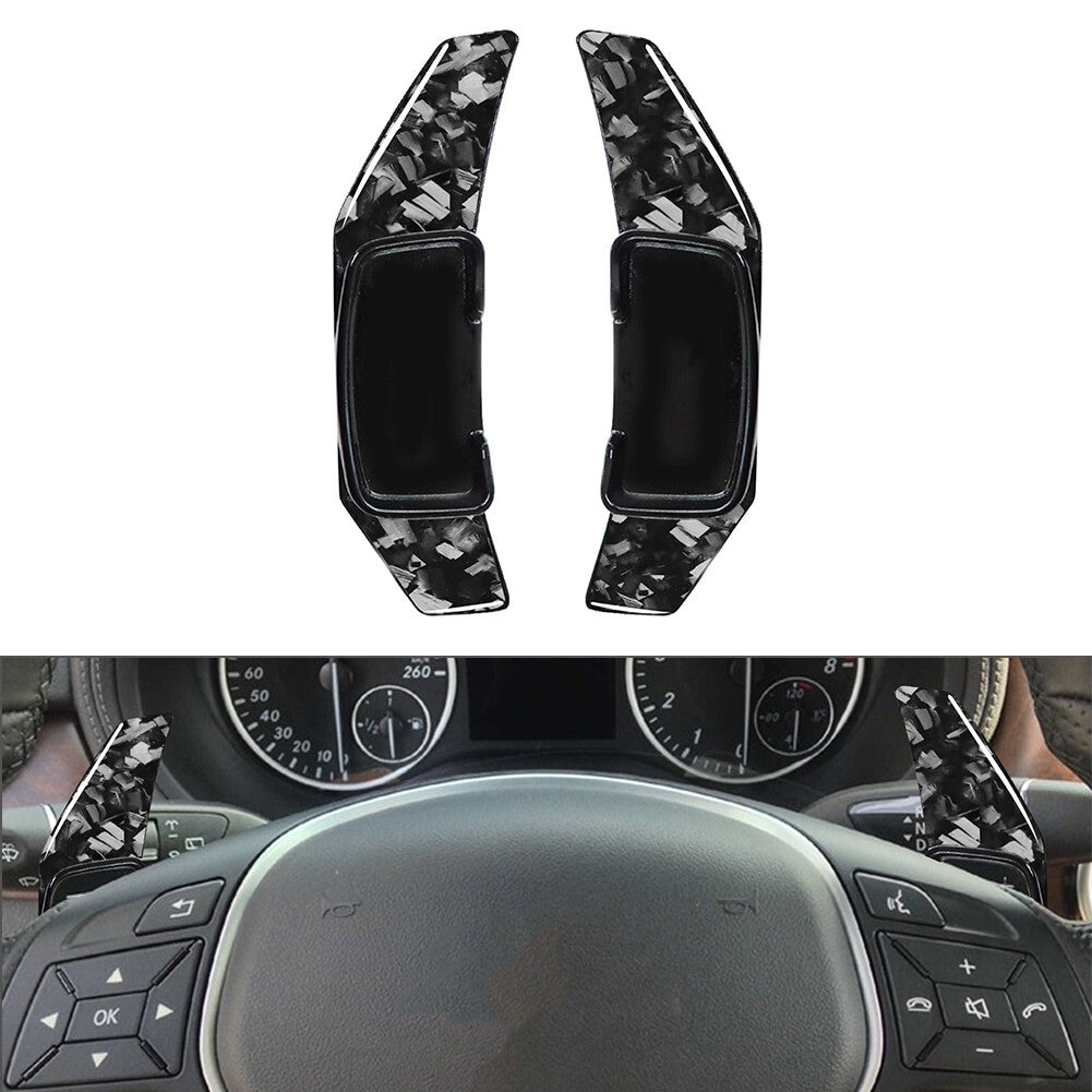 Steering Wheel Shift Paddle Extension Fit for Mercedes-Benz A C CLA GLK SLK Class