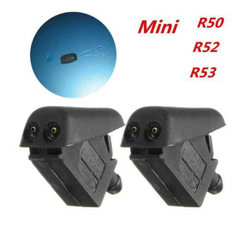 2pcs windshield washing fluid jet nozzle kit for BMW for MINI R50/R52/R53 Q