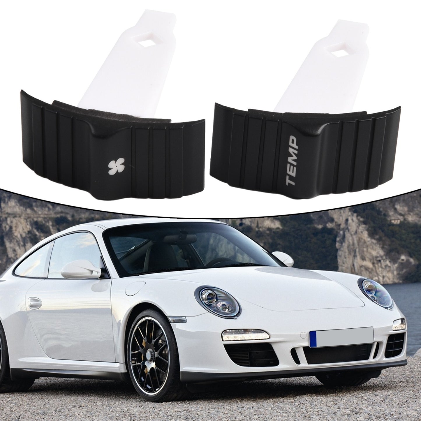 Control HVAC A/C Button Set For 987.1 987.1C for for Cayman v