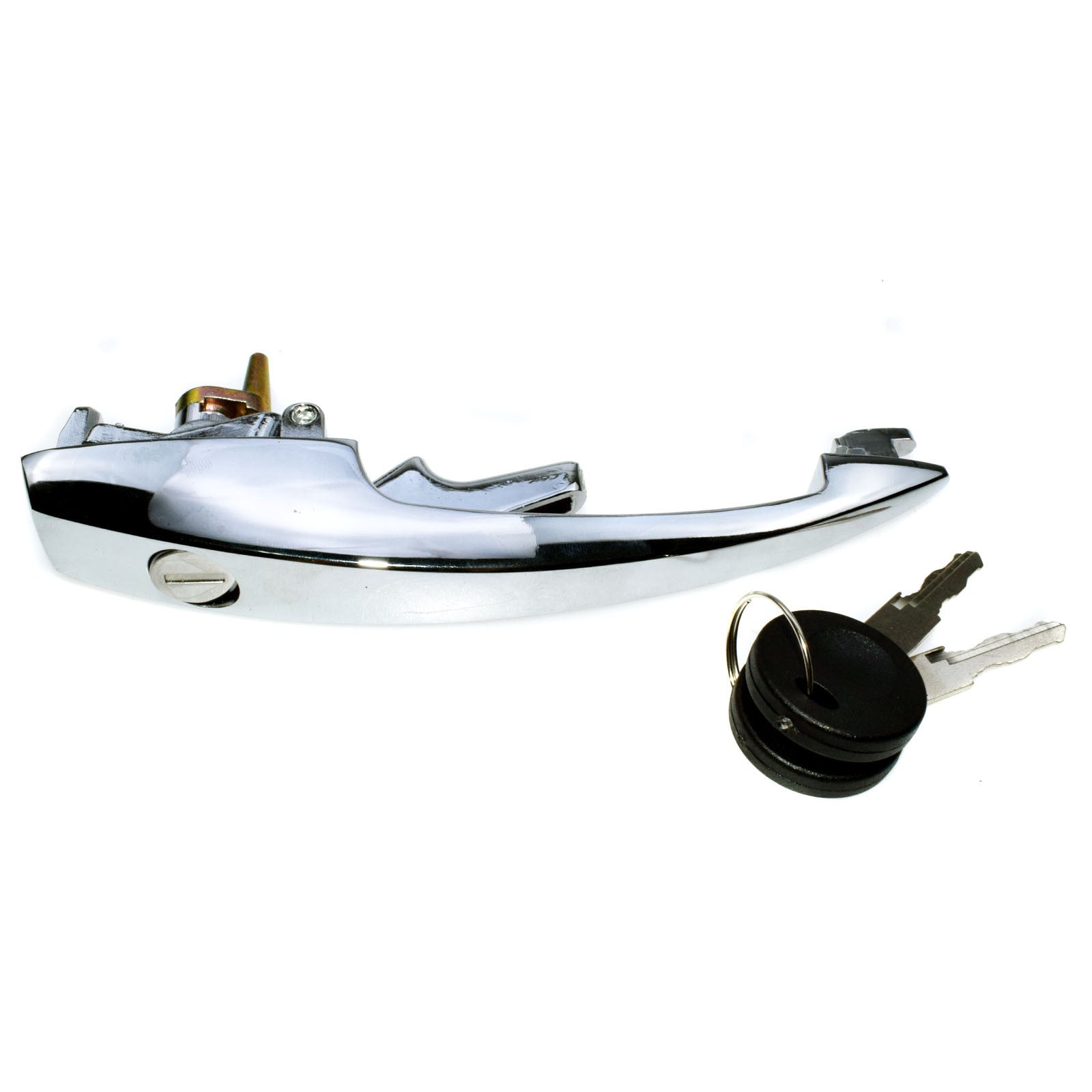 Brand new front door handles with key, chrome RHD LHD, for Bug Ghia Super Beetle 68-79- n