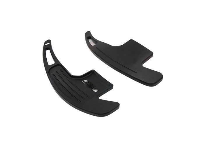 for Ford for Mustang 2015-2022 Black Aluminum Steering Wheel Shift Paddle Extension